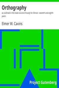 Orthography book cover