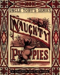 Naughty Puppies book cover