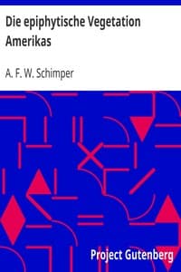 Die epiphytische Vegetation Amerikas book cover