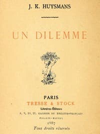 Un dilemme book cover