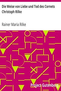 Die Weise von Liebe und Tod des Cornets Christoph Rilke