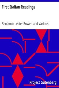 First Italian Readings book cover