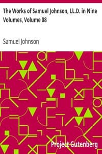 The Works of Samuel Johnson, LL.D. in Nine Volumes, Volume 08
The Lives of the Poets, Volume II book cover
