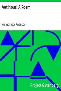 Antinous: A Poem book cover