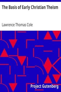 The Basis of Early Christian Theism book cover