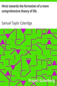 Hints towards the formation of a more comprehensive theory of life. book cover