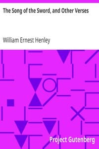 The Song of the Sword, and Other Verses book cover