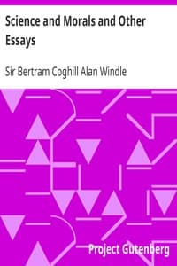 Science and Morals and Other Essays