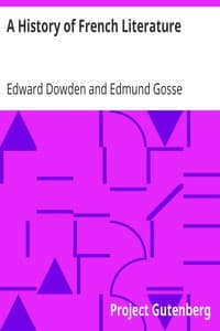 A History of French Literature
Short Histories of the Literatures of the World: II.