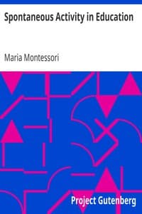 Spontaneous Activity in Education book cover