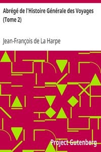 Abrégé de l'Histoire Générale des Voyages (Tome 2) book cover
