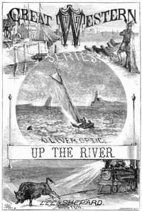 Up the River; or, Yachting on the Mississippi book cover