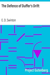 The Defence of Duffer's Drift book cover