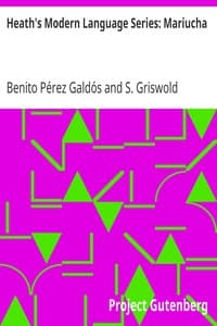 Heath's Modern Language Series: Mariucha book cover