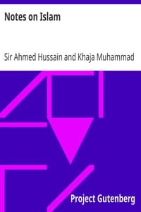 Notes on Islam book cover