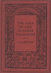 The Idea of God in Early Religions