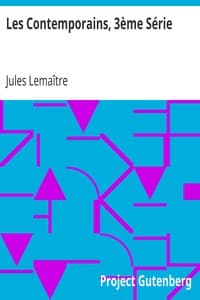 Les Contemporains, 3ème Série
Études et Portraits Littéraires