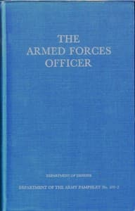 The Armed Forces Officer
Department of the Army Pamphlet 600-2