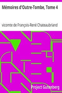 Mémoires d'Outre-Tombe, Tome 4 book cover