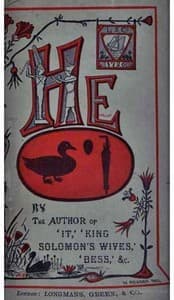 He book cover