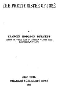The pretty sister of José
1889 book cover