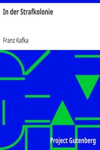 In der Strafkolonie book cover