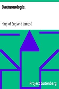 Daemonologie. book cover