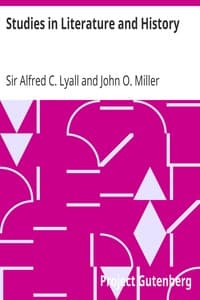 Studies in Literature and History book cover
