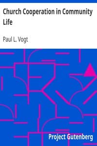 Church Cooperation in Community Life book cover