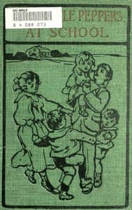 Five Little Peppers at School book cover