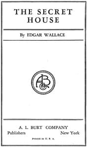 The Secret House book cover