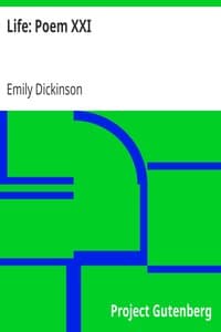 Life: Poem XXI
A Book