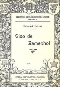 Vivo de Zamenhof book cover