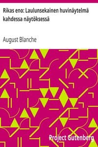 Rikas eno: Laulunsekainen huvinäytelmä kahdessa näytöksessä book cover