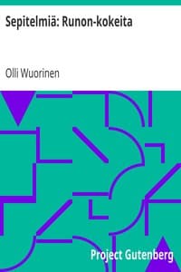 Sepitelmiä: Runon-kokeita