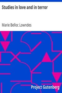Studies in love and in terror book cover