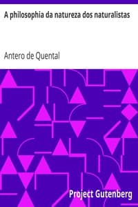 A philosophia da natureza dos naturalistas book cover