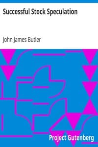 Successful Stock Speculation book cover
