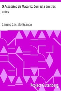 O Assassino de Macario: Comedia em tres actos book cover