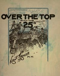 Over the top with the 25th: Chronicle of events at Vimy Ridge and Courcellette book cover