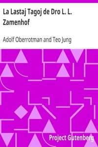 La Lastaj Tagoj de Dro L. L. Zamenhof
kaj la Funebra Ceremonio book cover