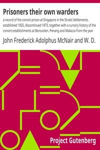 Prisoners their own warders book cover