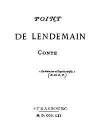 Point de lendemain