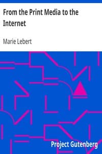 From the Print Media to the Internet book cover