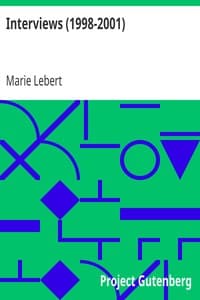Interviews (1998-2001) book cover