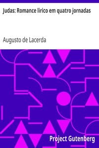 Judas: Romance lirico em quatro jornadas