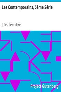 Les Contemporains, 5ème Série
Études et Portraits Littéraires,