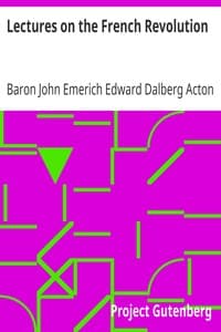Lectures on the French Revolution