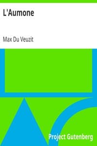 L'Aumone book cover