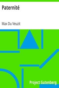 Paternité book cover